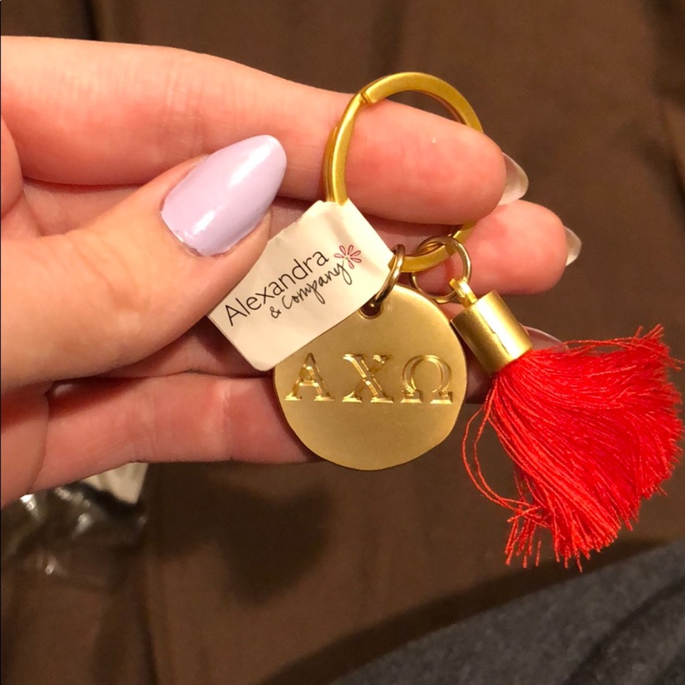 AXO Round Tassel Keychain